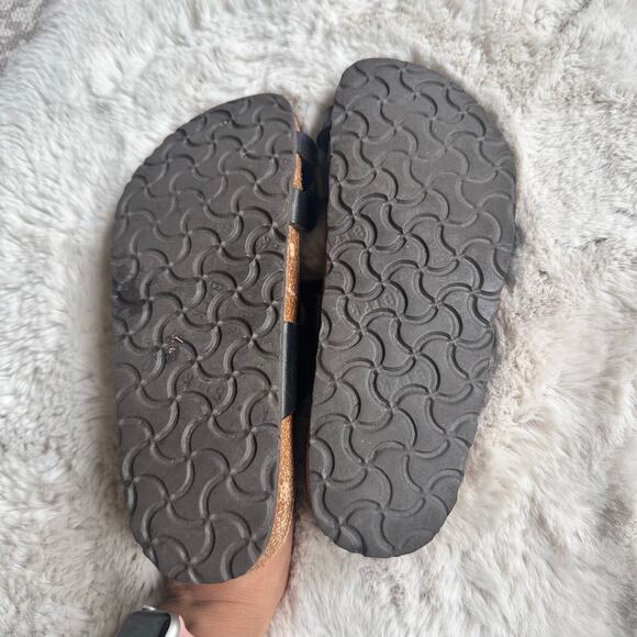 Birkenstock Womens Mayari Sandals Leather Toe‎ Loop Brown Size 37 US 7 Comfort - Picture 6 of 6